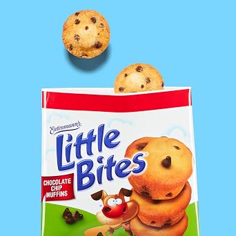 Entenmann's Little Bites Chocolate Chip Mini Muffins | 1 pack (10 pouches)
