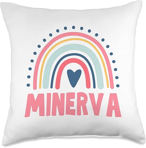 Miniatura 4 de Minerva Name Custom Woman Myth Legend - Almohada para fiesta de cumpleaños, 16 x 16 pulgadas, multicolor