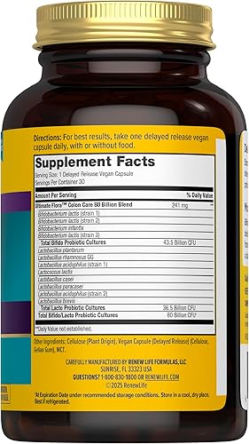 Miniatura 2 de Renew Life Ultimate Flora Probiotics for Women 70 mil millones de UFC Cápsulas veganas de liberación retardada | Formulado por médicos | Vaginal |