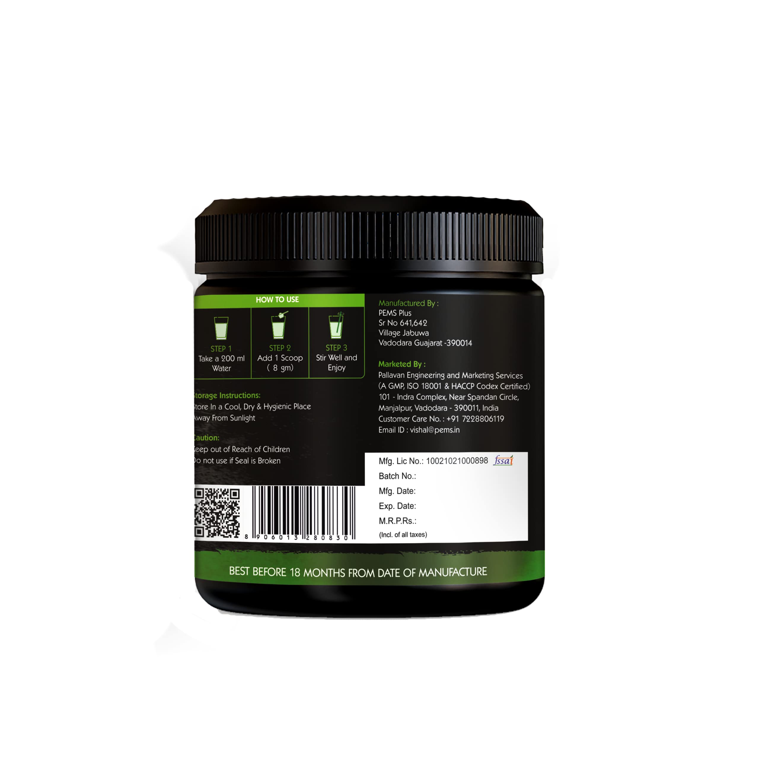 Go Organic Super Greens Powder (300g) | Organic Superfoods with Spirulina & Chlorella | Gluten-Free, Plant-Based Nutrition Drink for Immunity & Energy (Pack of 1) — Amazon image 9