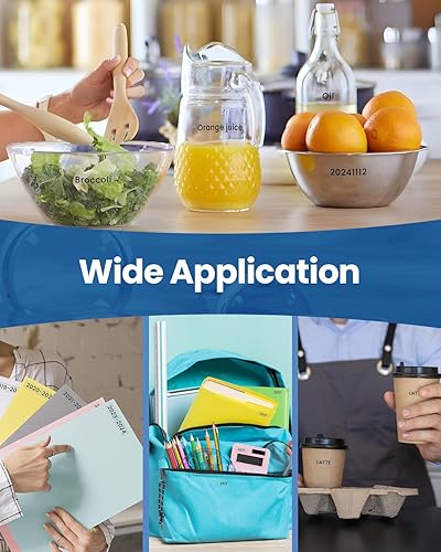 Miniatura 5 de Repuesto para cinta de etiquetas Brother TZ transparente de 0.472in 0.47 pulgadas, cinta de etiquetas Ptouch negro sobre transparente TZe-131 TZe131