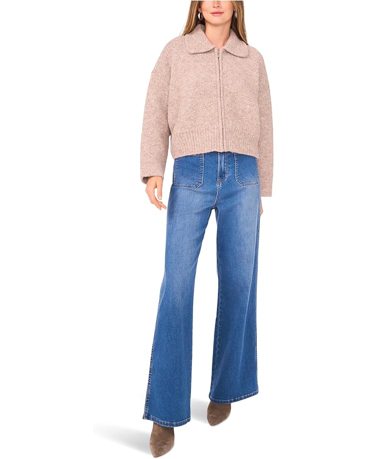 Vince Camuto Collar Zip-Up Cardigan - #5 of 6