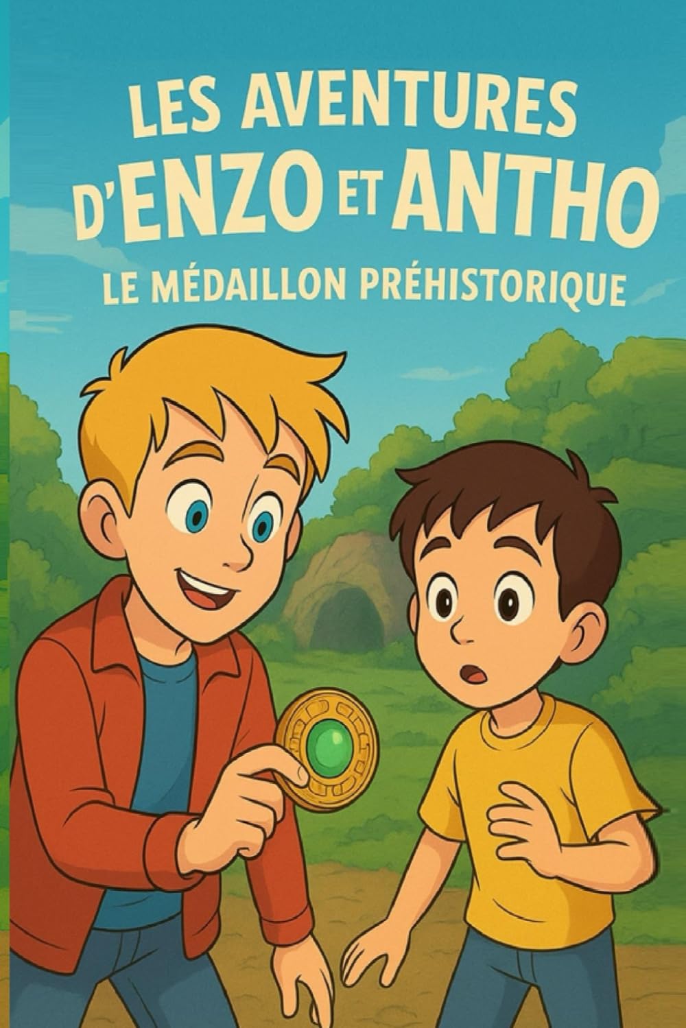 Les Aventures d'Enzo et Antho: Le Médaillon Préhistorique