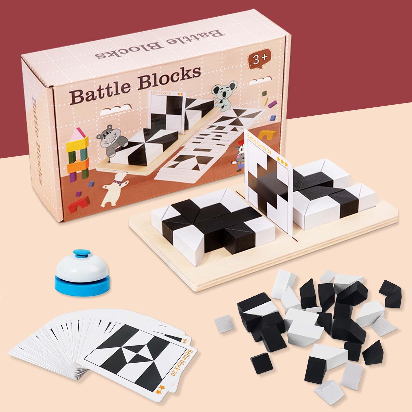 Amazon.com: Brain Teaser Puzzles, Block Puzzle, Battle