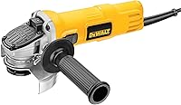 DEWALT DWE4011 4-1/2-Inch Angle Grinder with One-Touch Guard & 7 Amp Motor - Fast Material Removal
