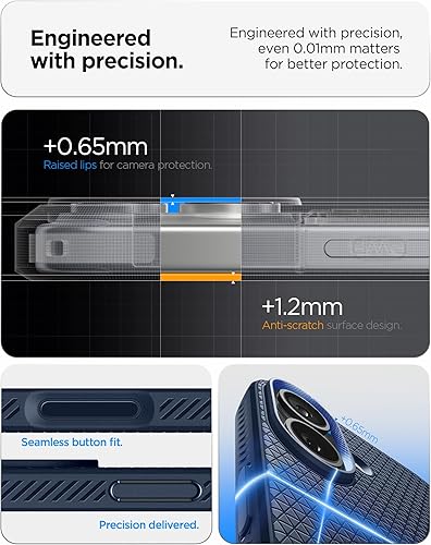 Vista 49 de Spigen Liquid Air - Funda diseñada para iPhone 13 Pro Max (2021), color negro mate