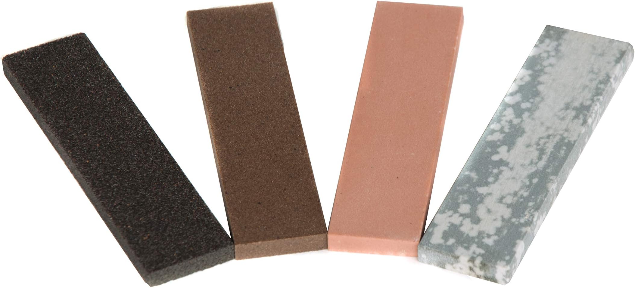 KME Knife Sharpener 4 Standard Stone set with Hard Arkansas