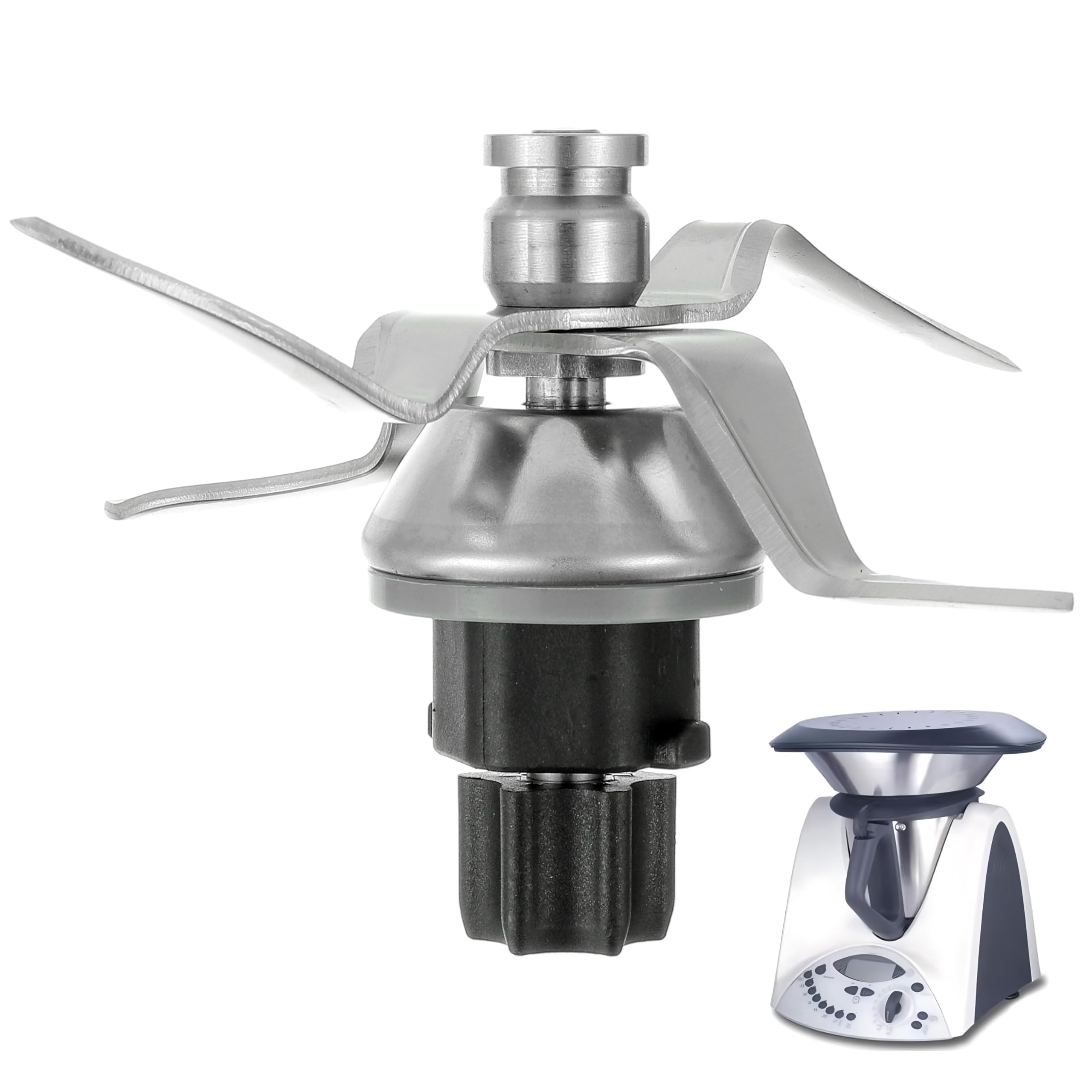Lame Vorwerk Thermomix TM31 couteau robuste en acier inox pour un mixage fluide et efficace