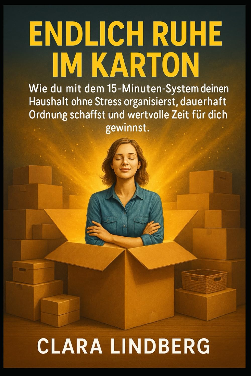 Endlich Ruhe im Karton: Wie du mit dem 15-Minuten-System deinen Haushalt ohne Stress organisierst, dauerhaft Ordnung schaffst und wertvolle Zeit für dich gewinn