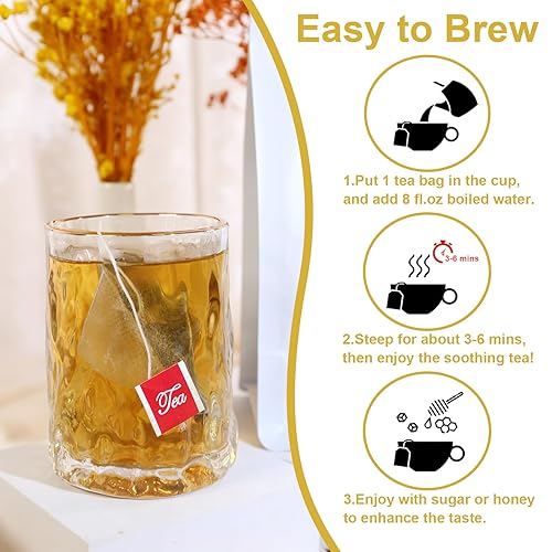 Miniatura 6 de TEARELAE - Té de hoja y raíz de diente de león - Hoja y raíz de diente de león natural 100% puro, 60 bolsas de té de diente de león - Apoya los