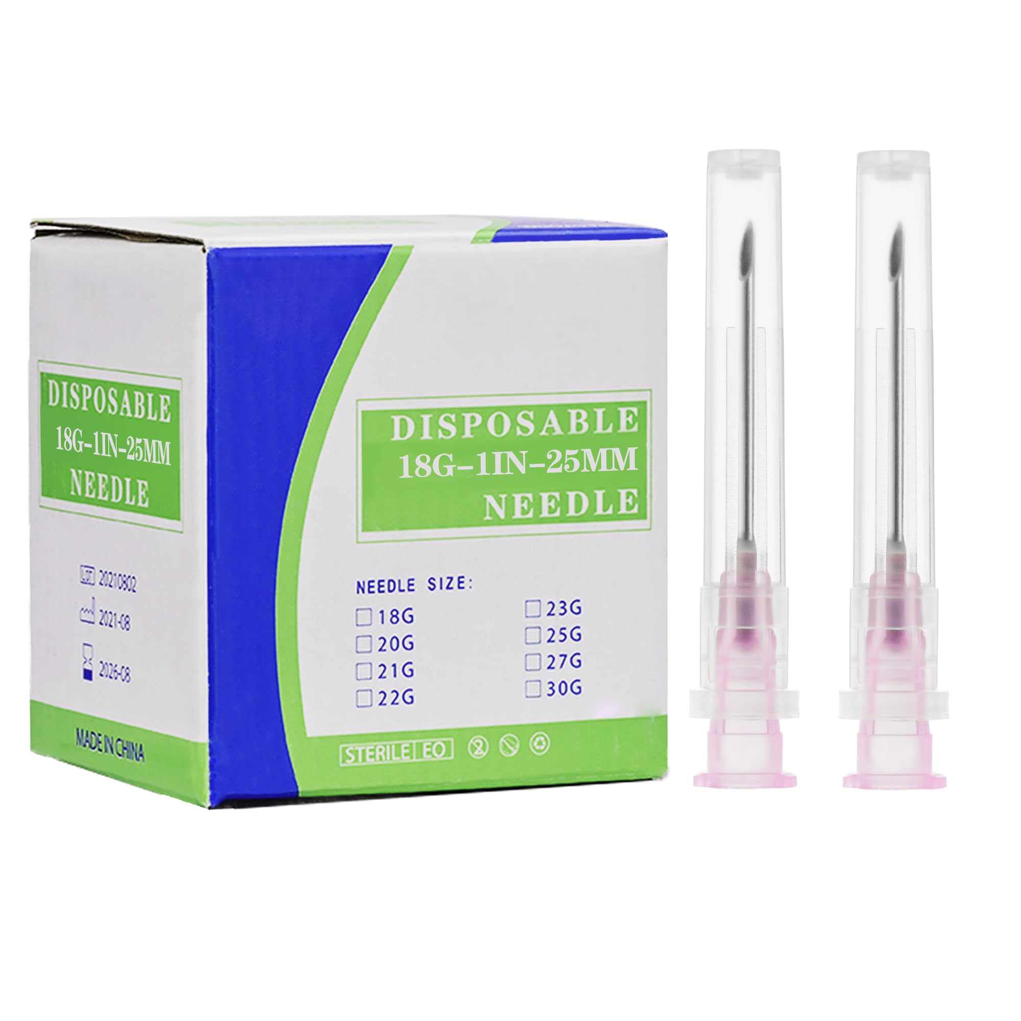 32G Disposable Luer Lock Accessories 4/25in (4mm) Needle, Individually Sterile Sealed, Pack of 100 — Amazon image 9