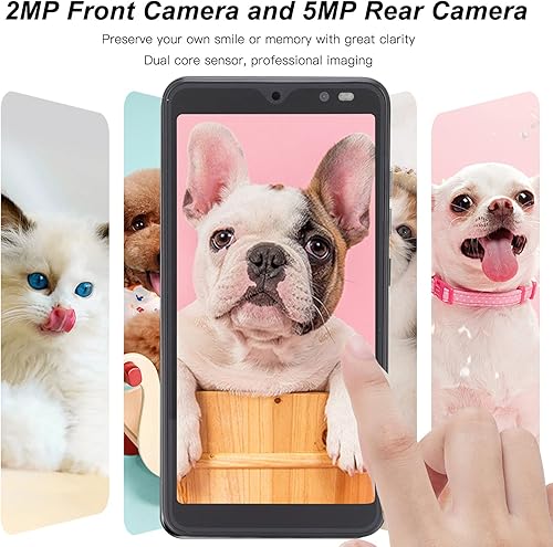 Miniatura 3 de ASHATA Teléfono celular Android desbloqueado, kit de teléfono inteligente de pantalla completa HD de 5.45 pulgadas, 2GB 32GB ROM Dual SIM Dual