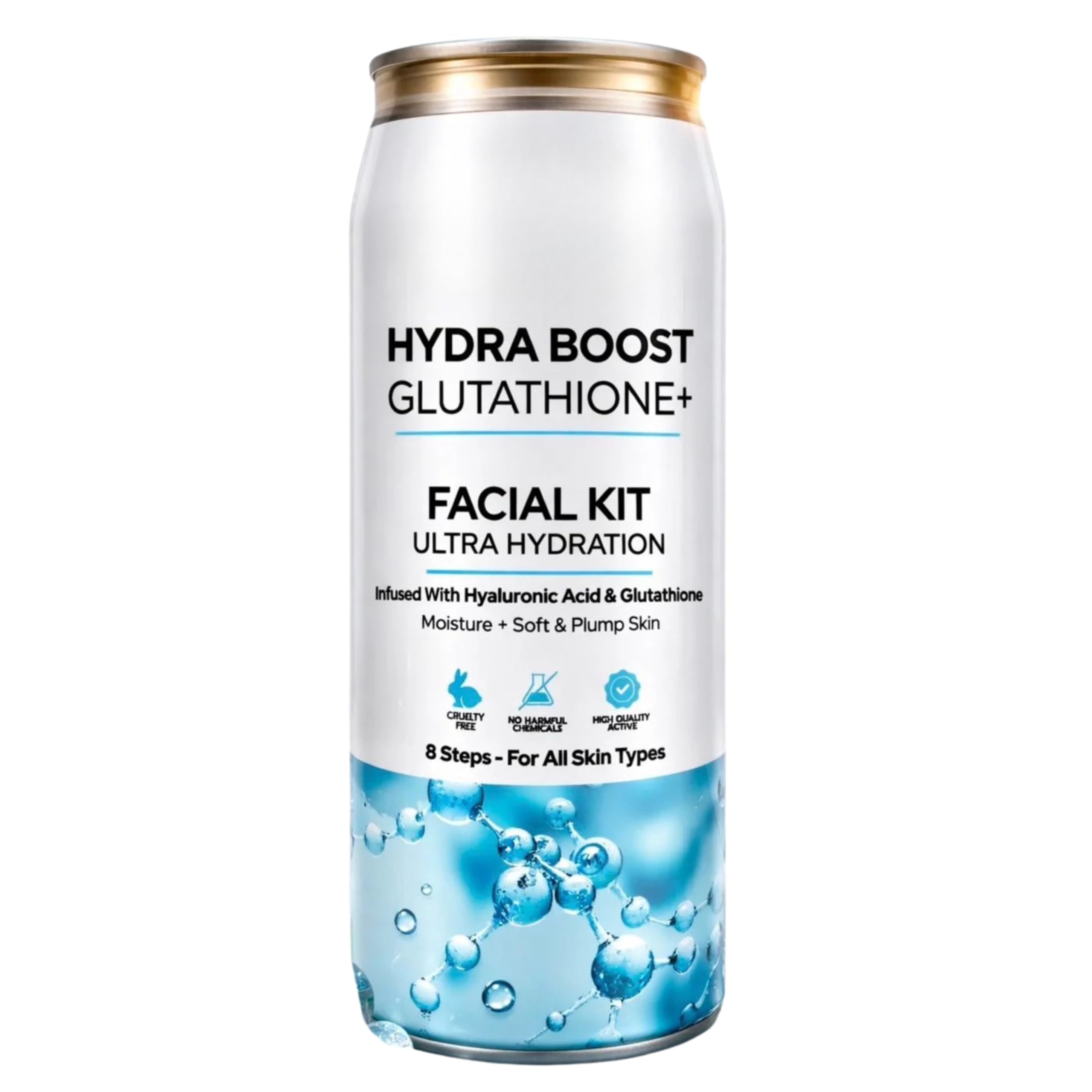 glutathione hydra facial Gloweze Hydra Boost Glutathione+ Facial Kit | Ultra Hydration & Moisture  Boost Facial | With Hyaluronic Acid & Glutathione