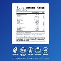 Vista 2 de Pure Encapsulations Digestive Enzymes Ultra - Suplemento vegetariano de enzimas digestivas para apoyar la digestión de proteínas, carbohidratos