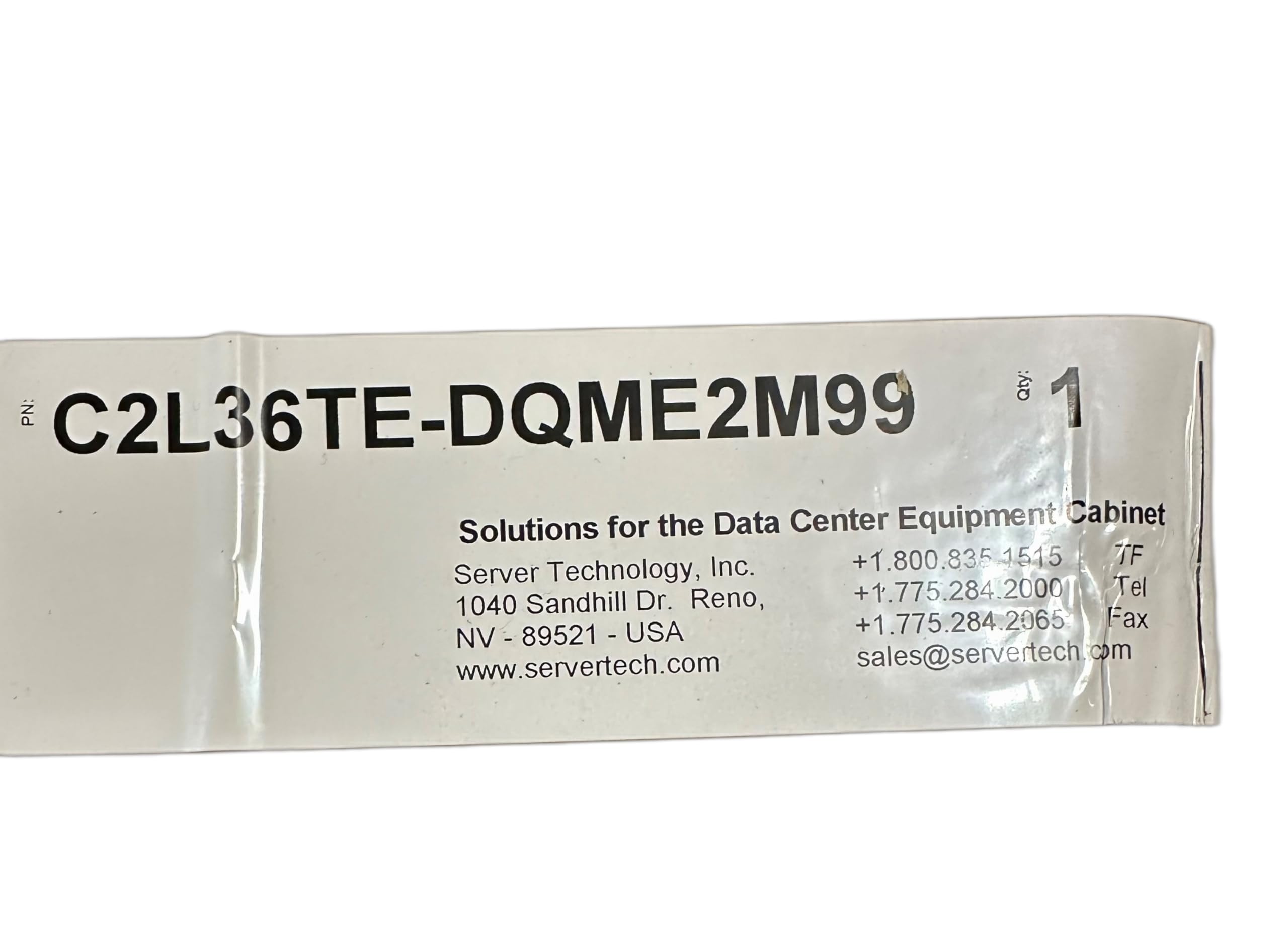 Server C2L36TE-DQME2M99 Technology PRO2 36-Outlets PDU - Smart - IEC 60309 3P+PE 60A - 36 x AC Power (Renewed)