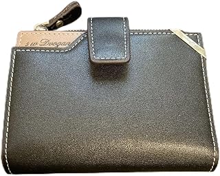 レザー 二つ折り財布 ブラック