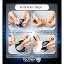 TELTREK Screen Protector Compatible With Alt Spunk Pro Smartwatch, Full Hydrogel TPU Screen Guard not a Tempered Glass (Pack of 2) gallery image