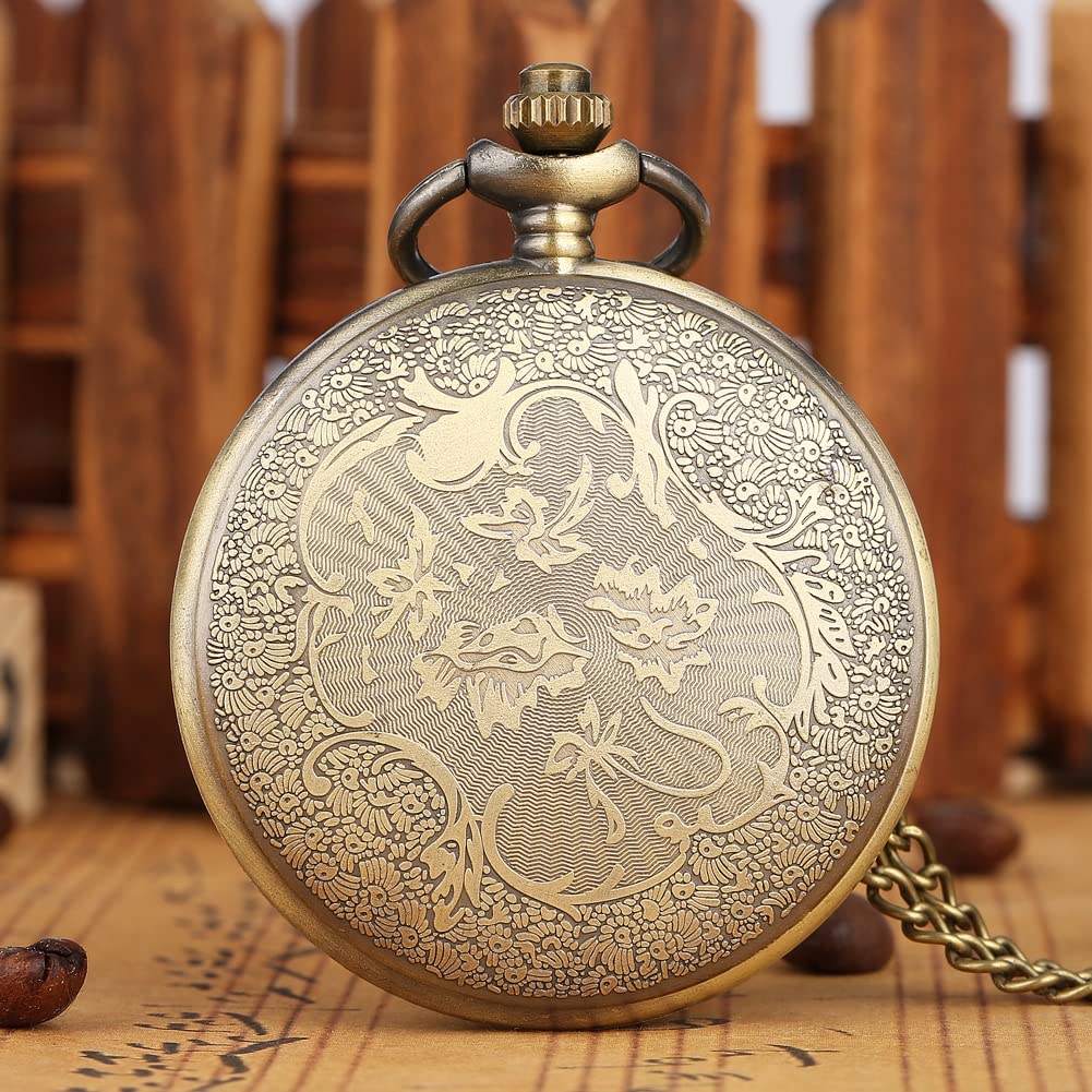 Orologio Vintage Uomo Orologio Da Taschino Vintage Uomo - Al Quarzo Con Orologio Vintage Uomo Orologio Da Taschino Vintage Uomo - Al Quarzo Con