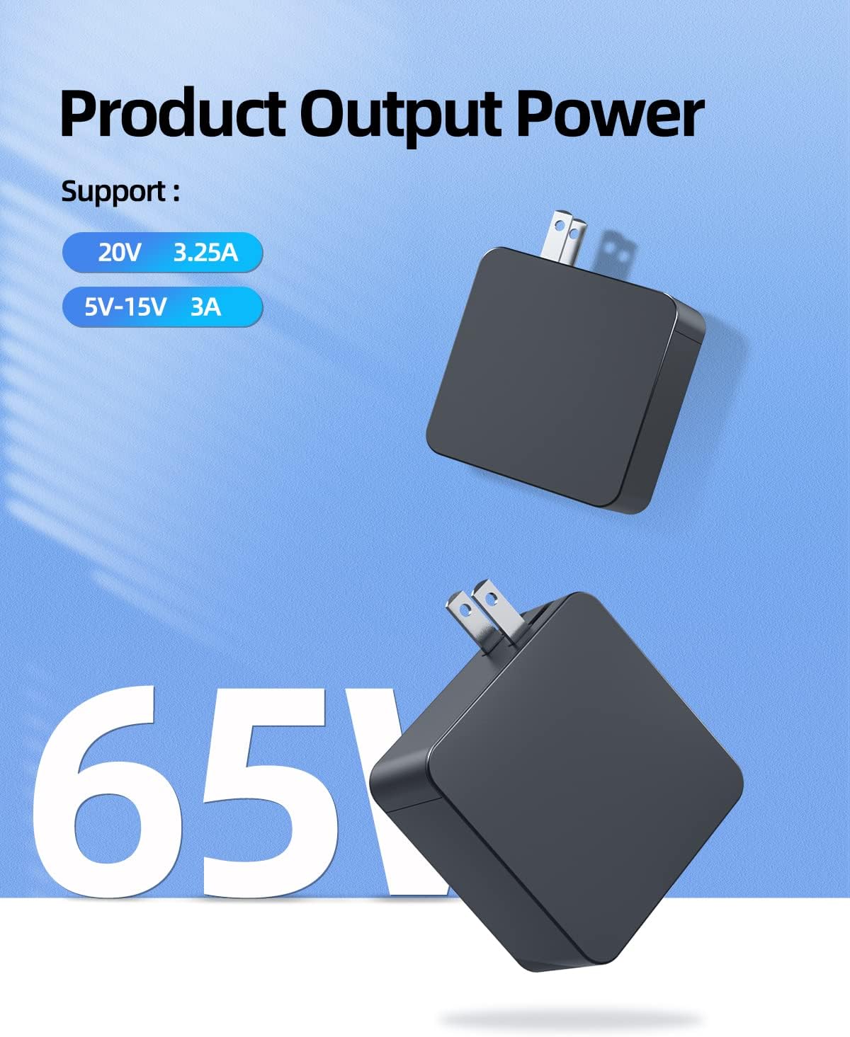 Superer 65W 45W USB C Charger Fit for Legion Tab M9 M11 M8, Tab Plus, Legion Go 8APU1 Tablet Power Supply Cord Adapter