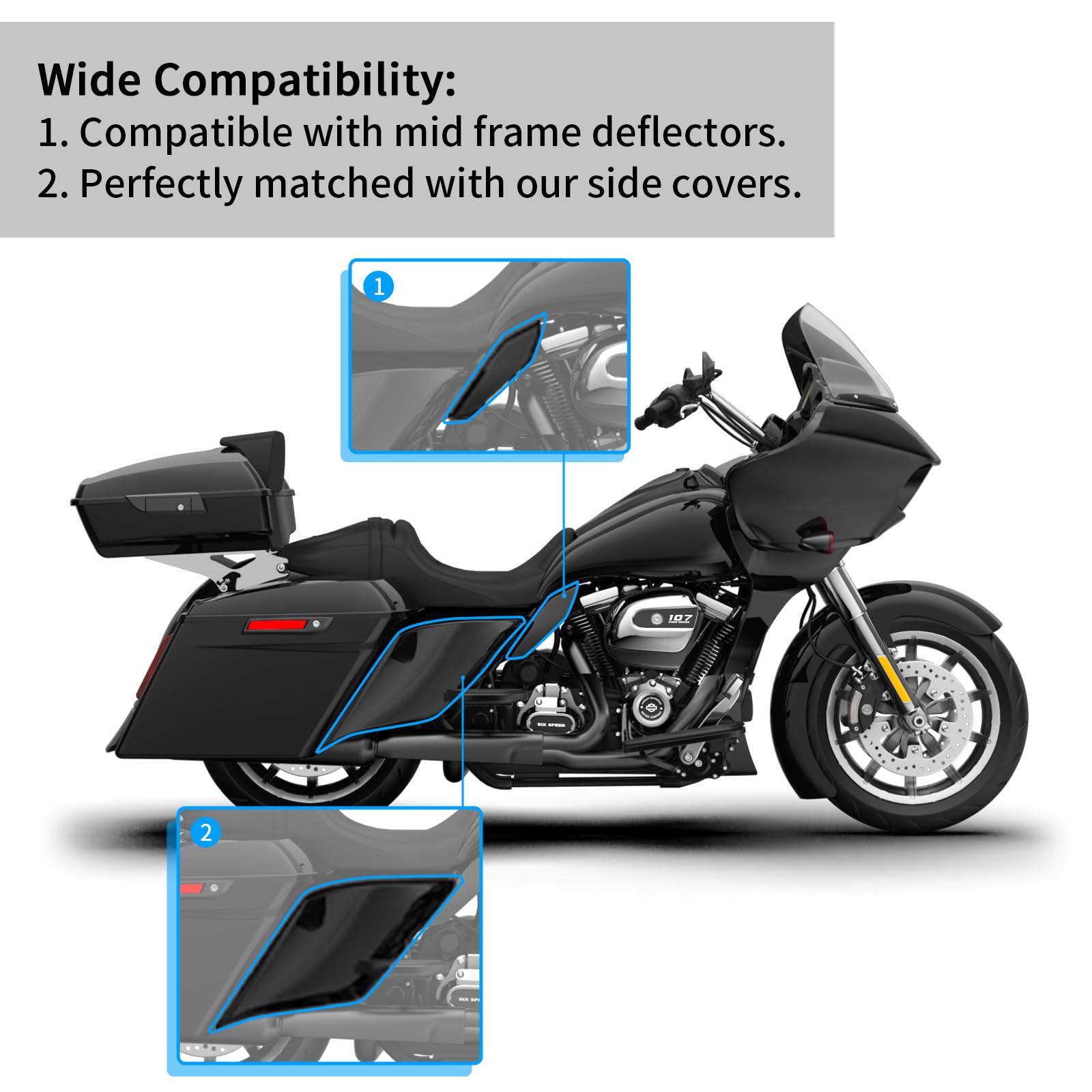 Amazon | US Stock Moto Onfire ストレッチタンクカバー ガロン燃料