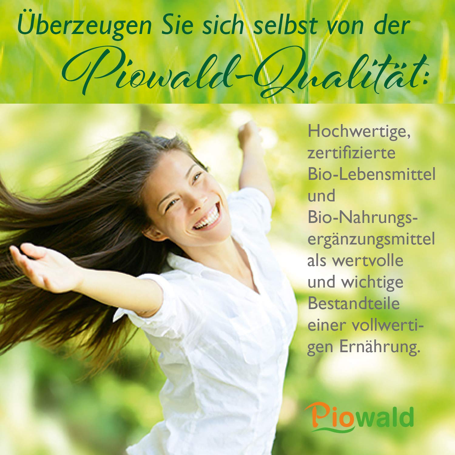 Piowald Sango Vital - Sango Meeres Koralle - 1 kg Pulver | mit Calcium und Magnesium