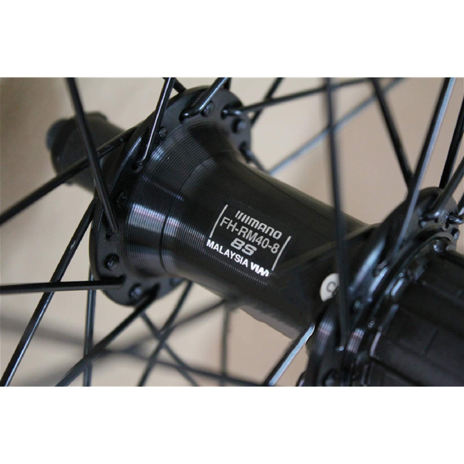 700C Ruedas de Bicicleta de Carretera 40MM Pared Doble Freno En V Liberación Rápida Disco de Rodamiento Palin para 7 8 9 10 11 12 Velocidades