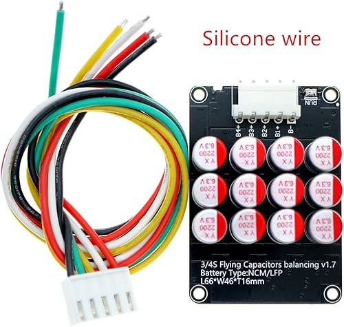 Miniatura 31 de 3S 4S 5A Ecualizador Activo Grupo Completo Equalizador Lifepo4 Lipo Lto Litio Batería Activa Transferencia de Energía Condensador de Ecualización