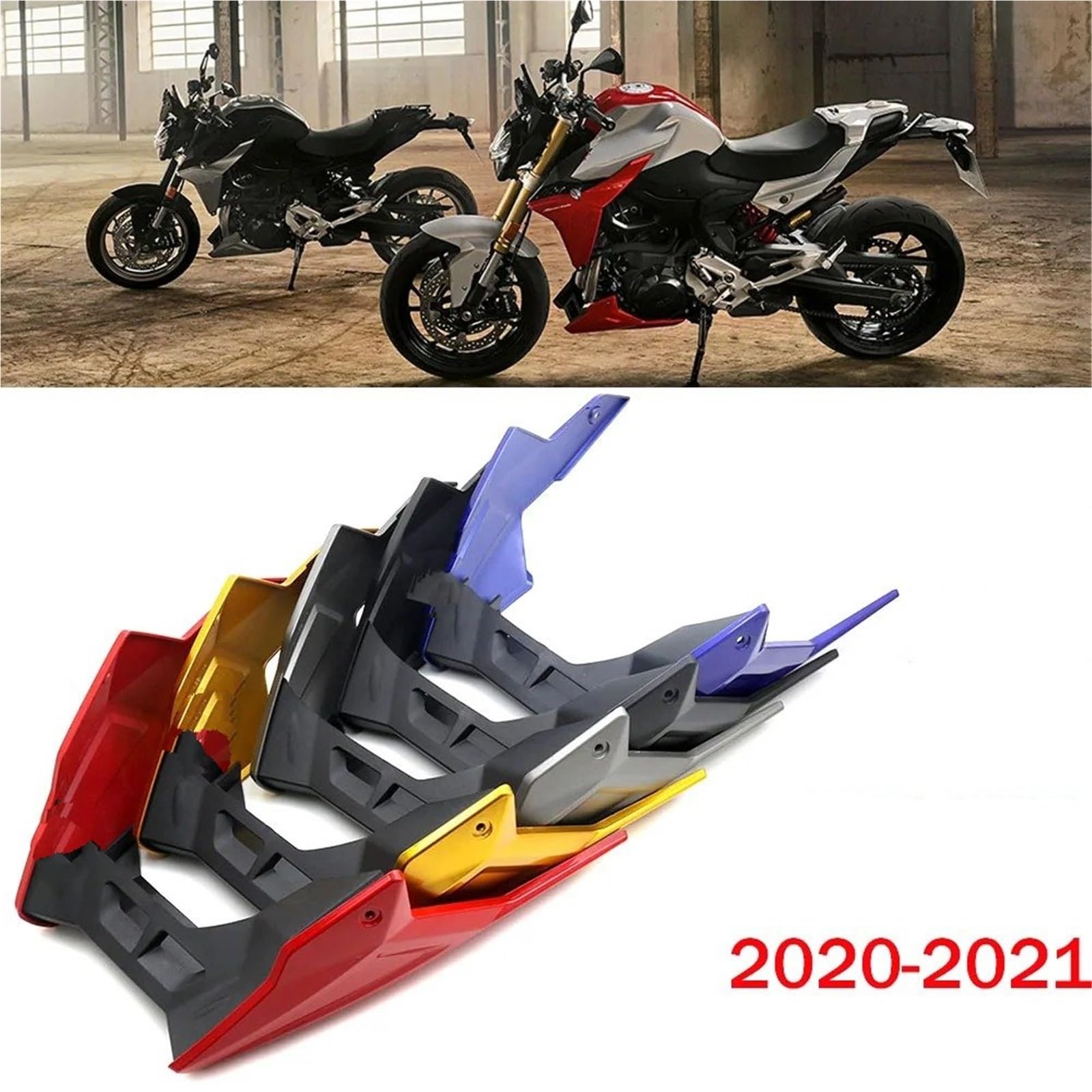 Alettone Anteriore Per Carena Per BMW F900R F900XR Accessori Per Motociclette Protezione Del Telaio Motore Carenatura Dello Scarico Copertura Protettiva