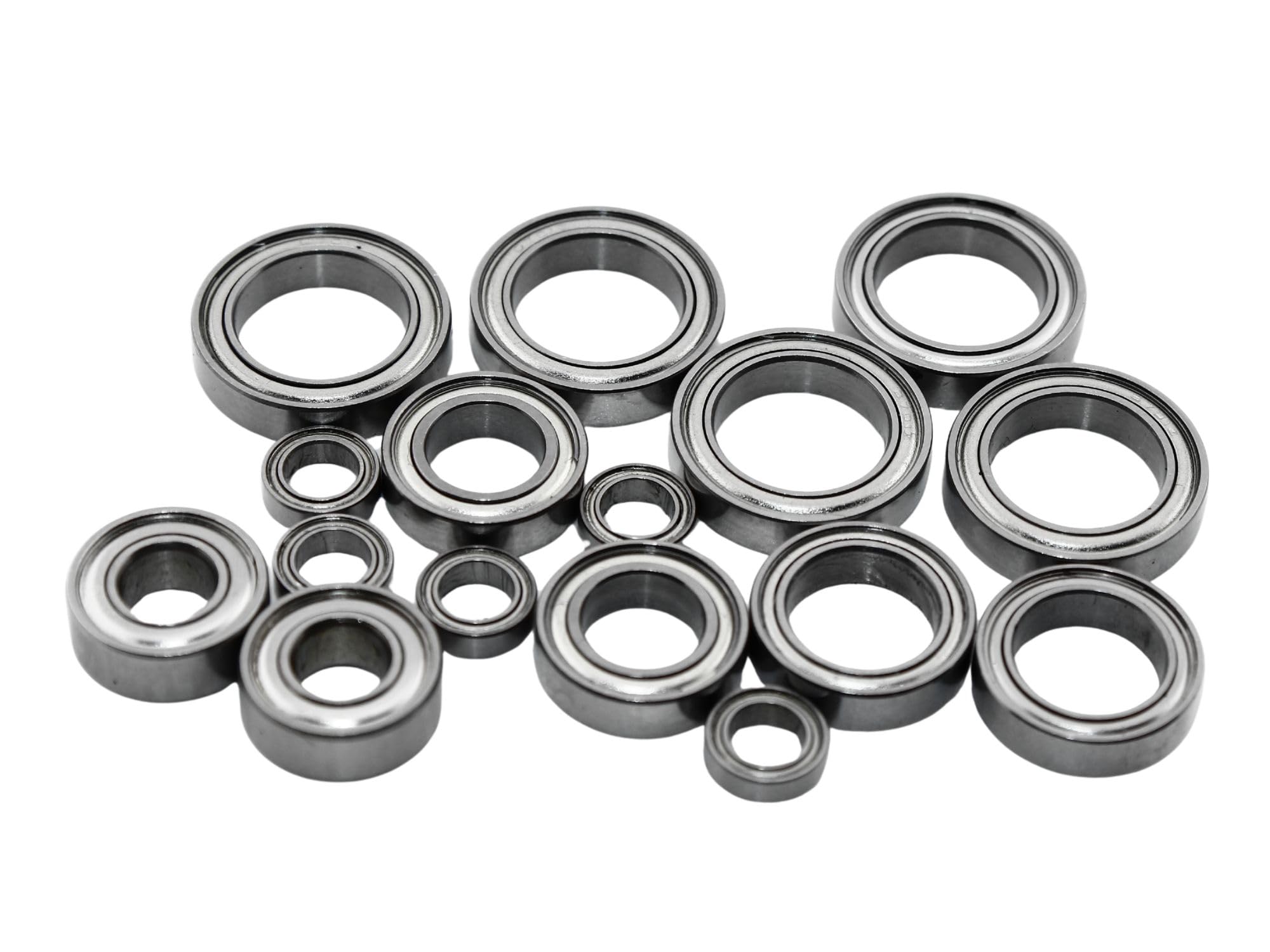 39 Kugellager ZZ für Align T-Rex 550E V2 FB + Freilauflager | kompatibles RC Modellbau Kugellagerset - rcbay