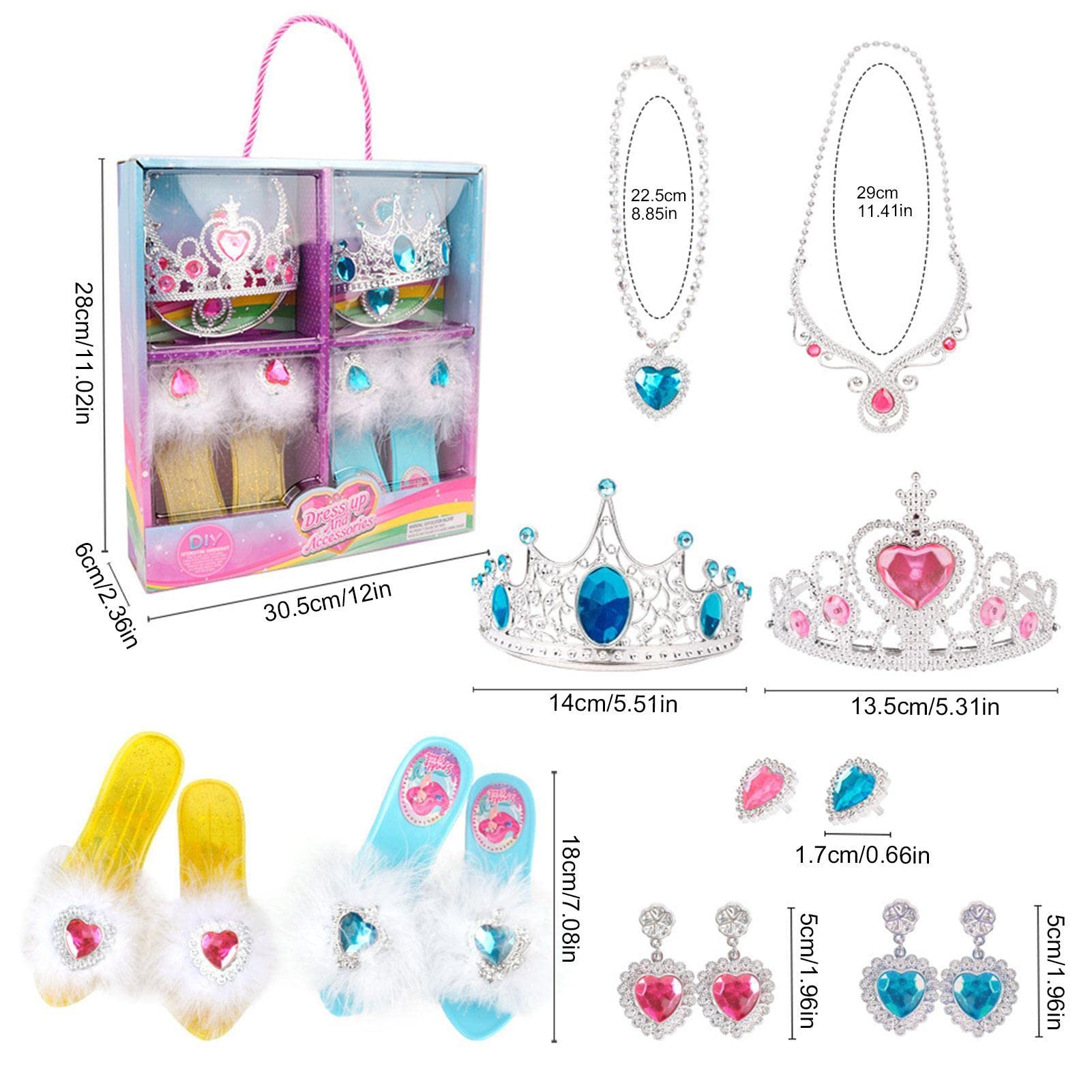 ジュエリープリンセスセット Amazon.co.jp: ジュエリープリンセスドレスアップおもちゃ - 繊細な