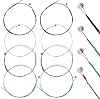 Violin Strings 8 Pieces Violin Strings Violin Strings Universal Full Set Violin Steel Core Violin Fiddle Strings Universal Violin Strings Steel Core Steel Strings for 1/2 1/4 and 1/8