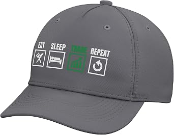 Eat Sleep Trade Repeat Stock Market Cryptocurrency Adjustable Baseball Hat