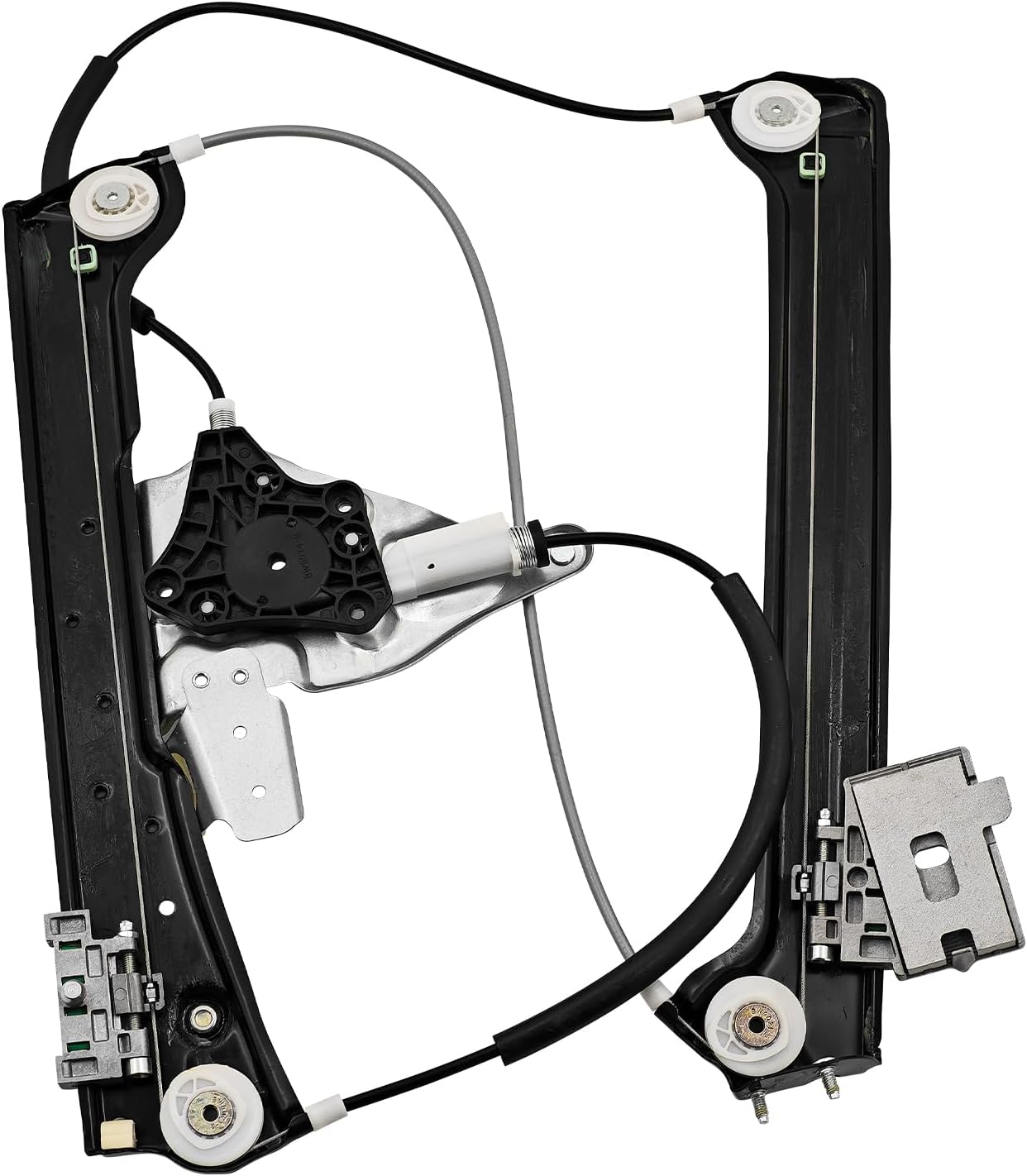 Front Left Driver Electric Window Regulator Power Operated Compatible with BMW E63 E64 M6 650i 2006-2010 51337184389