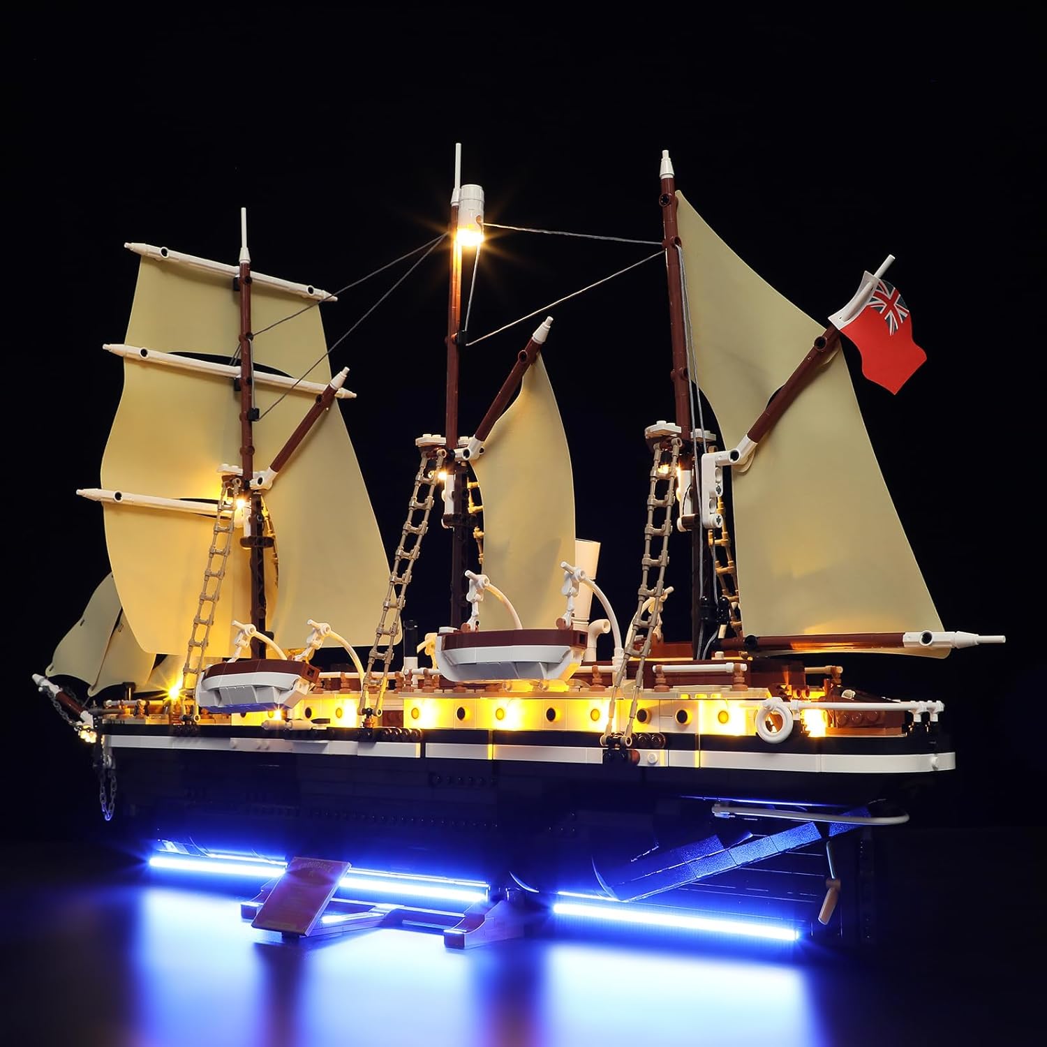 BRIKSMAX 2.0 Light Kit for The Endurance Ship - Innovative LED Lighting Kit Compatible with Lego Icons 10335