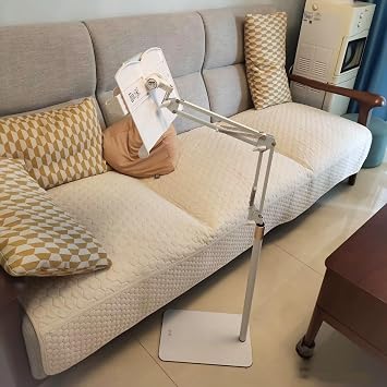 Floor Stand, Floor Stand, Book Holder for Reading, Cookbook Holder, Stand for Kitchen, Reading Rack, Adjustable Height and Angle, Laptop Stand for Desk, Bed, Reading, Cookbook, Dok