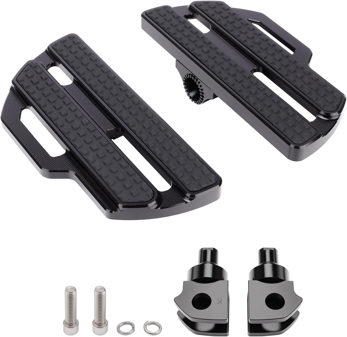 360° Adjustable Highway Pegs CNC Aluminum Front Footrests for Kawasaki Vulcan S 650 2015-2025