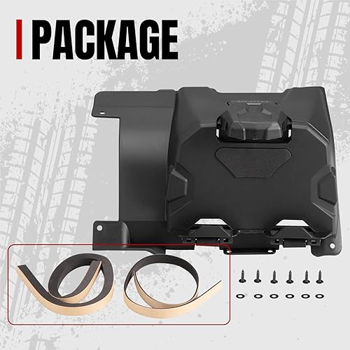 Miniatura 6 de A & UTV PRO Soporte para tableta para 2016-2024 Can Am Defender HD5 HD8 HD10, soporte de teléfono para dispositivo electrónico con caja de