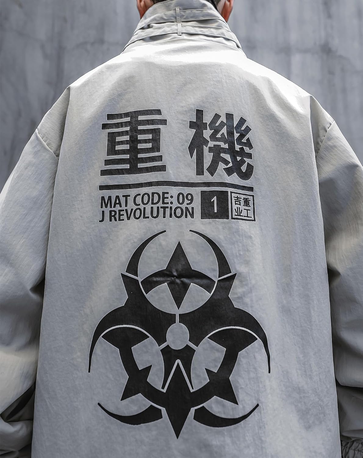 Niepce Inc Japanese Streetwear Techwear Windbreaker Jackets for Men