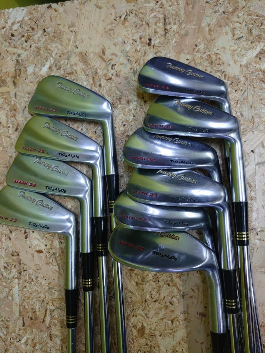 MacGregor - マグレガー ターニーカスタム MACH2.2　輸入限定版　アイアン１０本セット マグレガー ターニーカスタム MACH2.2 輸入限定版 アイアン10