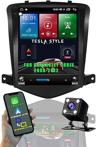 Car stereo with bluetooth for Chevrolet Cruze 2008-2012 97 Inch Touch Screen Car Multimedia System car radio Support Mirror LinkDVRSWCExternal disponible en Yaxa Guatemala