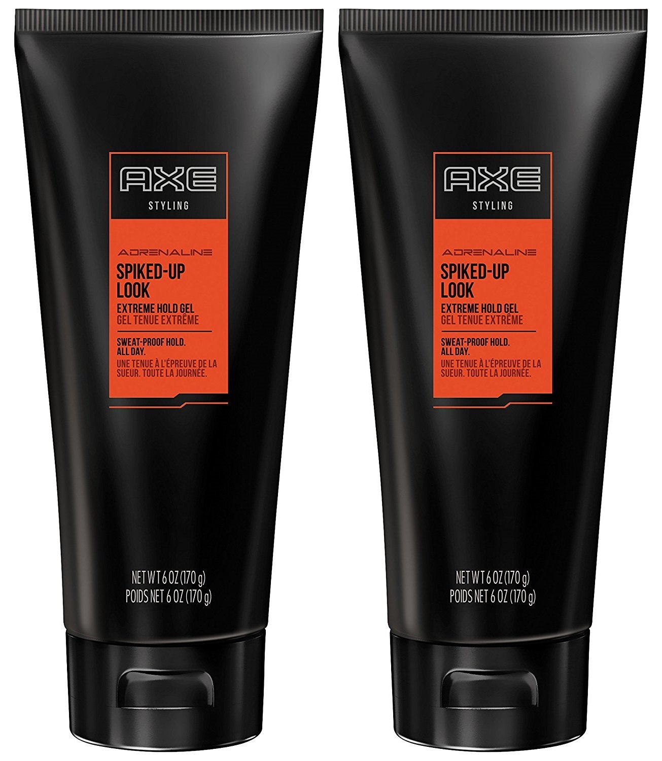Axe Spiked Up Look Extreme Hold Gel, 6 Ounce (Pack of 2)