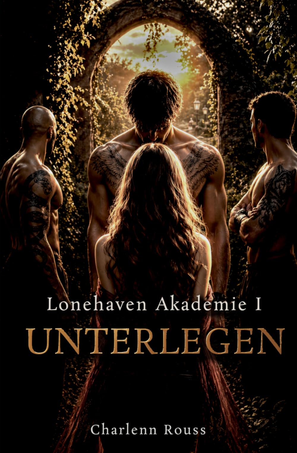 Unterlegen: Beute unter Raubtieren. Why-Choose Academy Romantasy mit Slow Burn und Spice (Lonehaven Akademie)