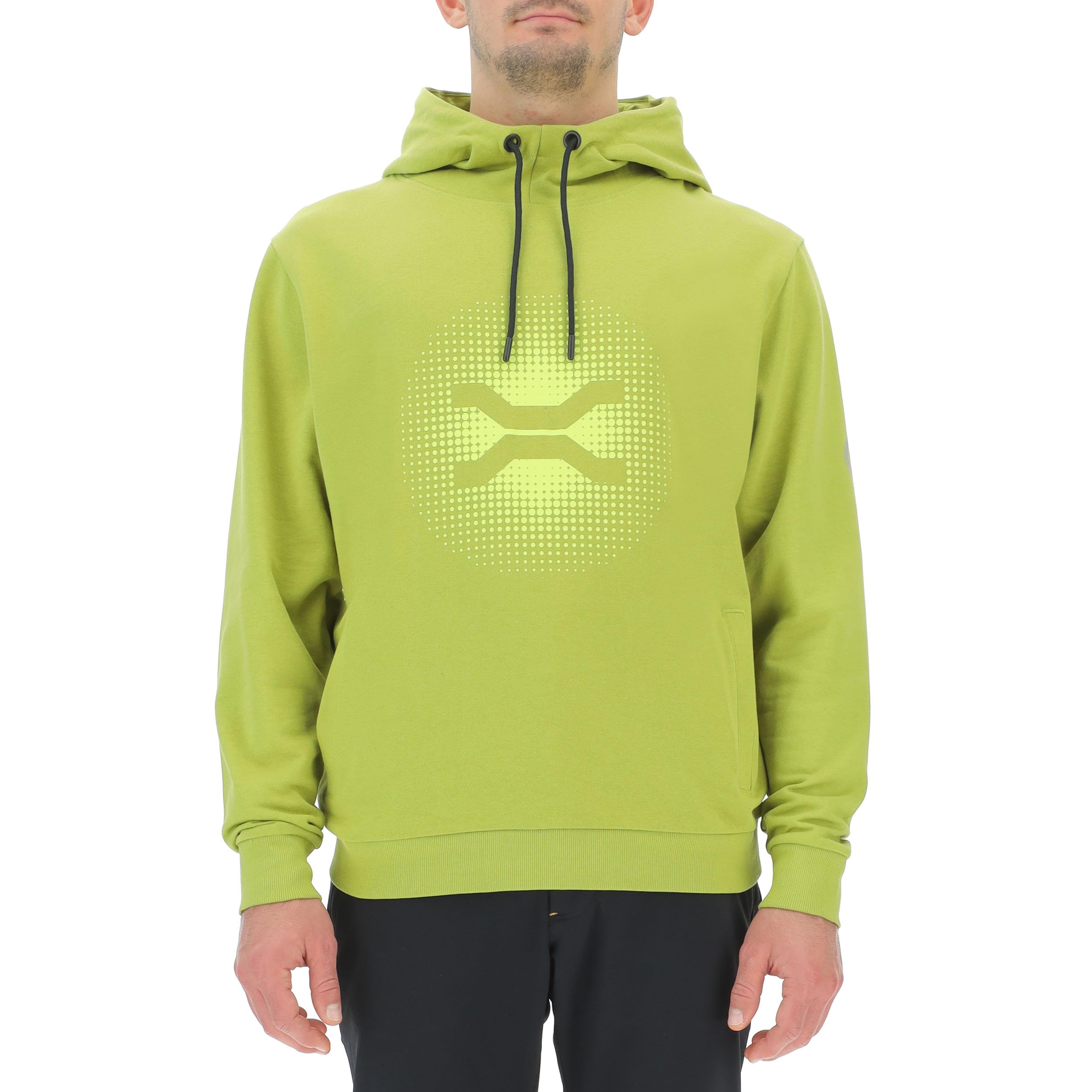 Jeep XP Man Hooded Sweatshirt W/Side Pockets Sideways X Large Gradient Print Jx24a Felpa Uomo (Pacco da 1)