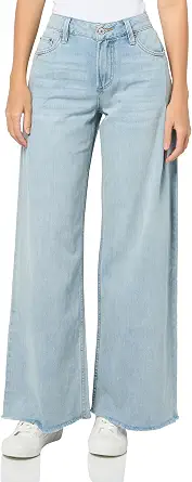 Lucky Brand Women's Wide Leg Liquid Denim Luxe Palazzo