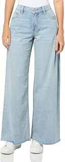 Lucky Brand Women's Wide Leg Liquid Denim Luxe Palazzo