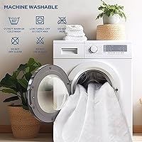 Vista 5 de 2 Pack Waterproof Mattress Protector, Twin Size Mattress Pad with Deep Pocket Fitted Up to 6-15 inches, Soft Noiseless Single Bed Mattress Cover for