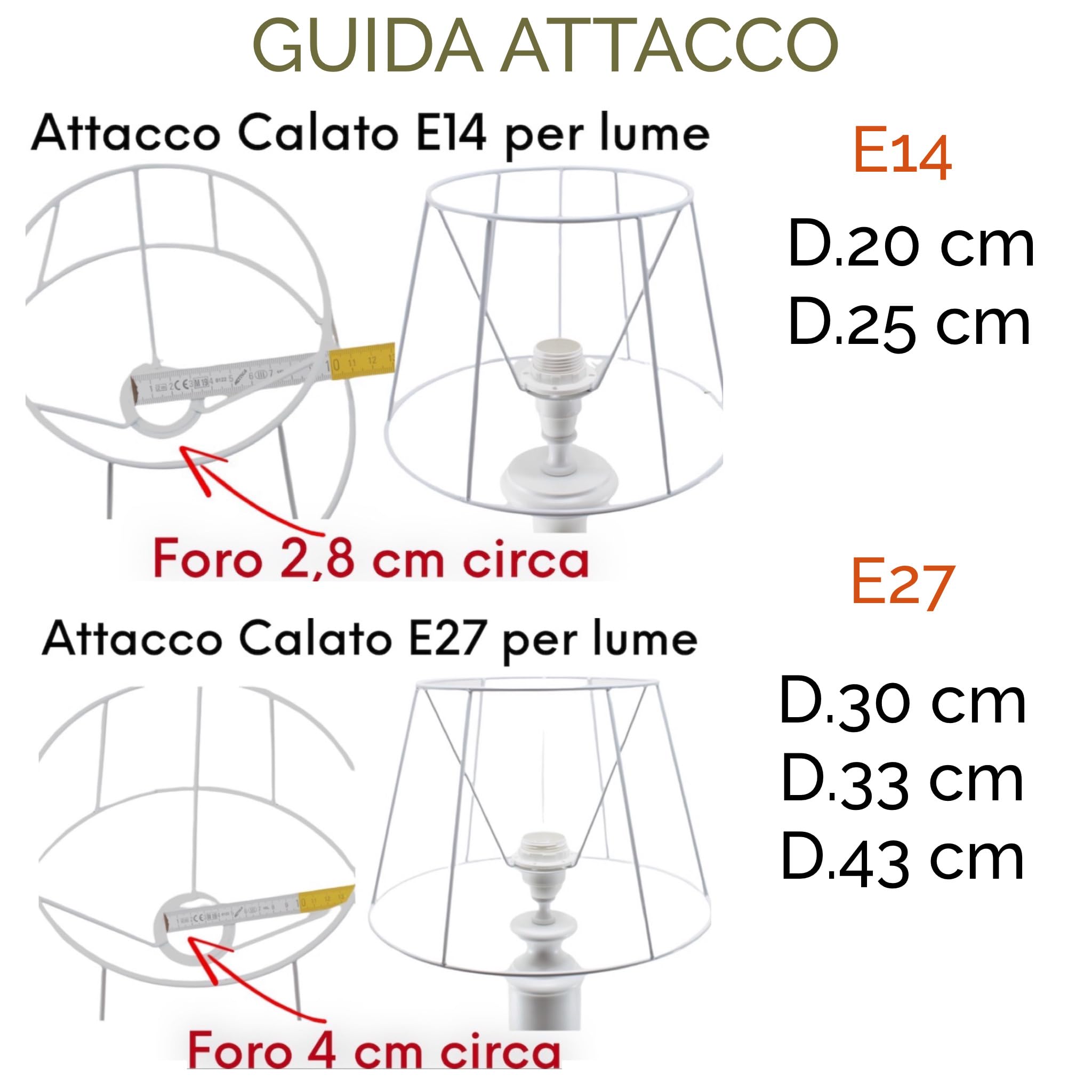 Paralume Margherita per lampada in tessuto Plissettato Pongè Avorio con Passamaneria 10 - Artigianale, autentico Made in Italy (D.30 x D.Sup. 19 H.22 cm (ATTACCO E27))