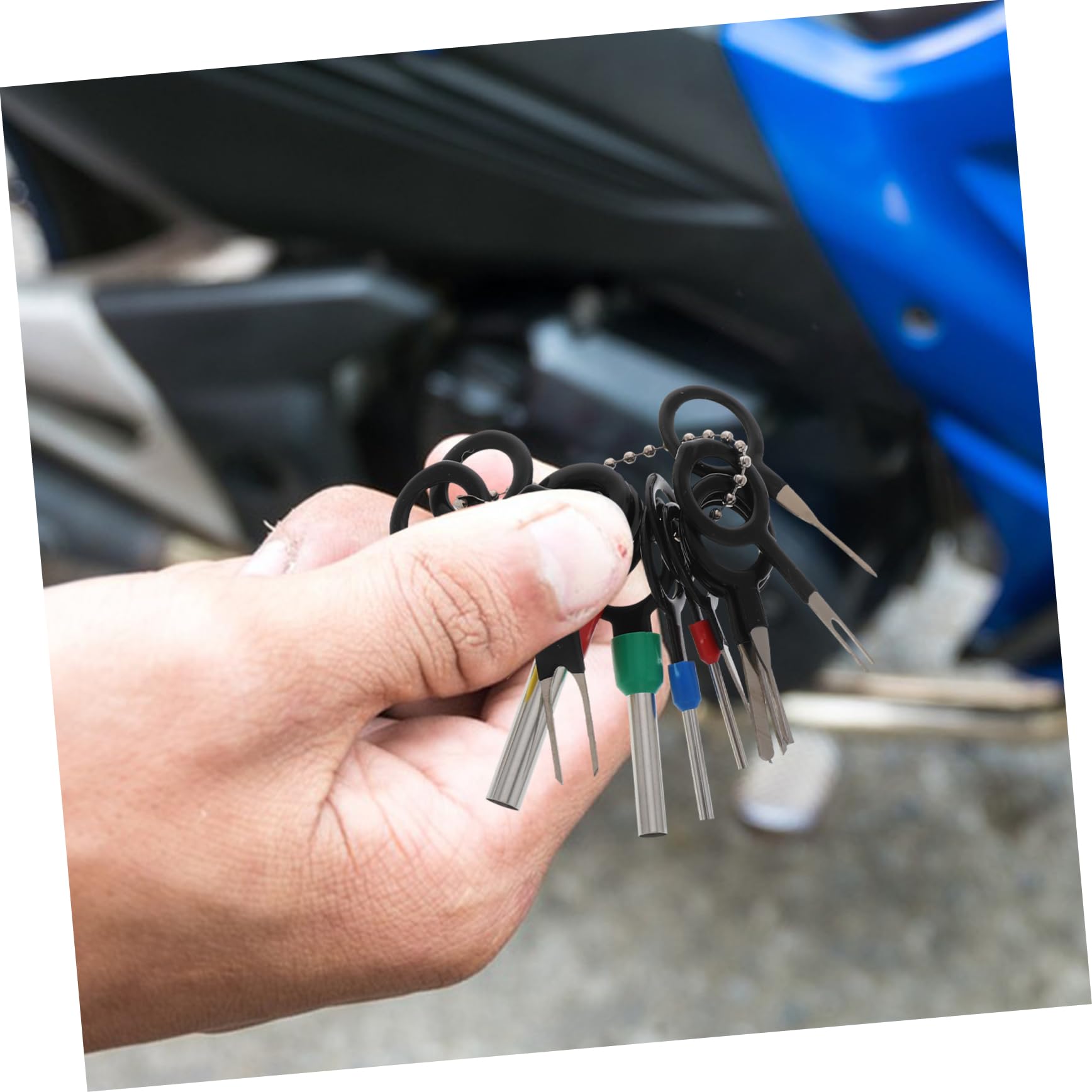 POPETPOP Ensemble de 700 Pièces de Connecteurs Automobiles à Sertir en Alliage et Plastique, Kit D'outils pour Terminal Connexion Facile pour Réparations et Modifications de Voiture
