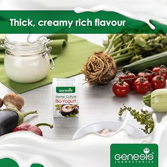 Bio Bulgarian Yogurt Starter Culture For Bio Yogurt Natural Probiotic Yogurt Culture Starter Homemade Yoghurt Starter up to 50 Liters Lactobacillus bulgaricus 10 sachets