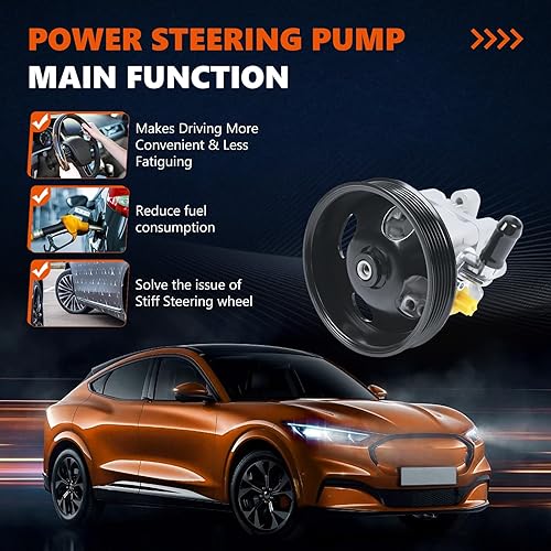 Miniatura 4 de Bomba de dirección asistida 21-5478 se adapta a Altima 2007-2013 L4 2.5L Petrol SedanCoupe, para X-Trail 2002-2011 L4 2.5L Petrol Sport Utility,